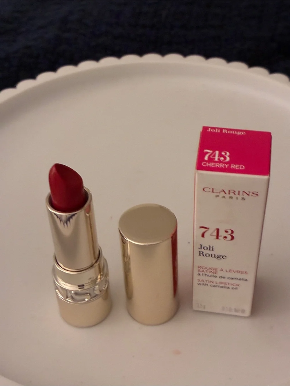 Clarins rich cherry